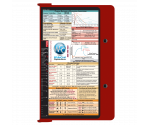 WhiteCoat Clipboard® - Red Critical Care Edition